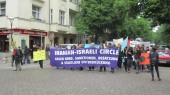 Protestmarsch für den Frieden im Nahen Osten: “May we prevent this war!”