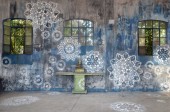 Spitzendeckchen statt Stencils- NeSpoons originelle Graffitis