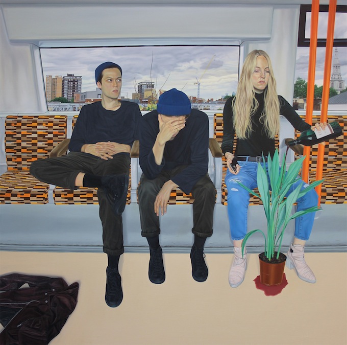 SundayMorningOverground120x120cm